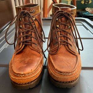 Vintage 90s Polo Ralph Lauren Country Lace Up Hiking Boots (Women’s 8.5)